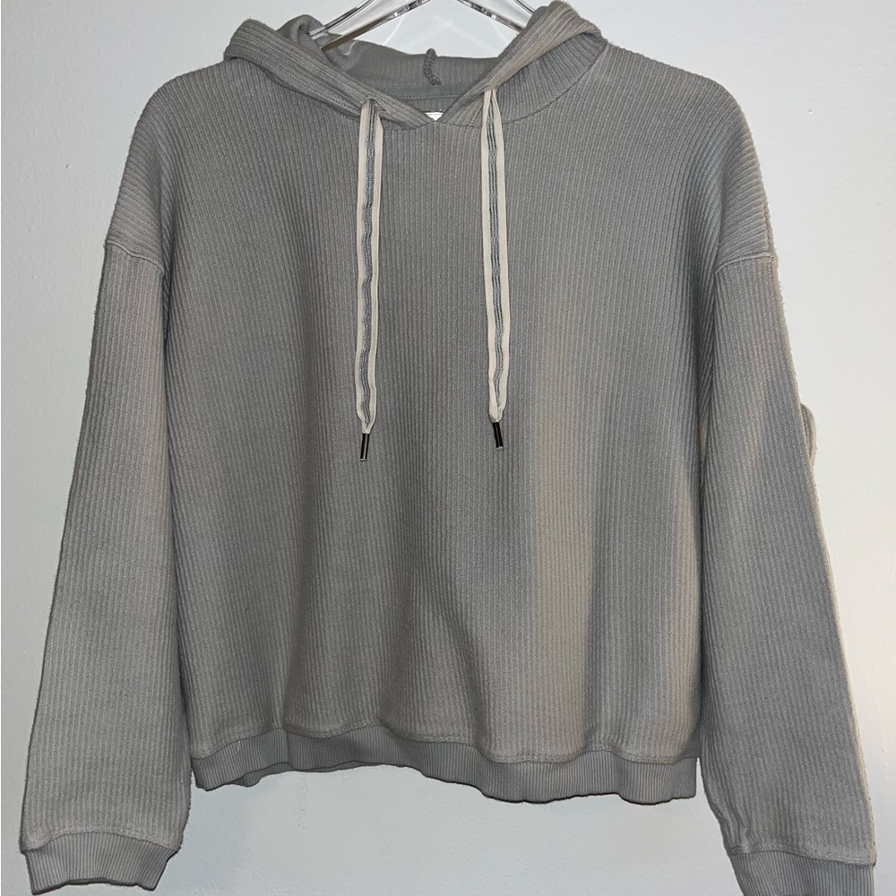 Aerie Sage Pale Green Pullover Hoodie Size Medium